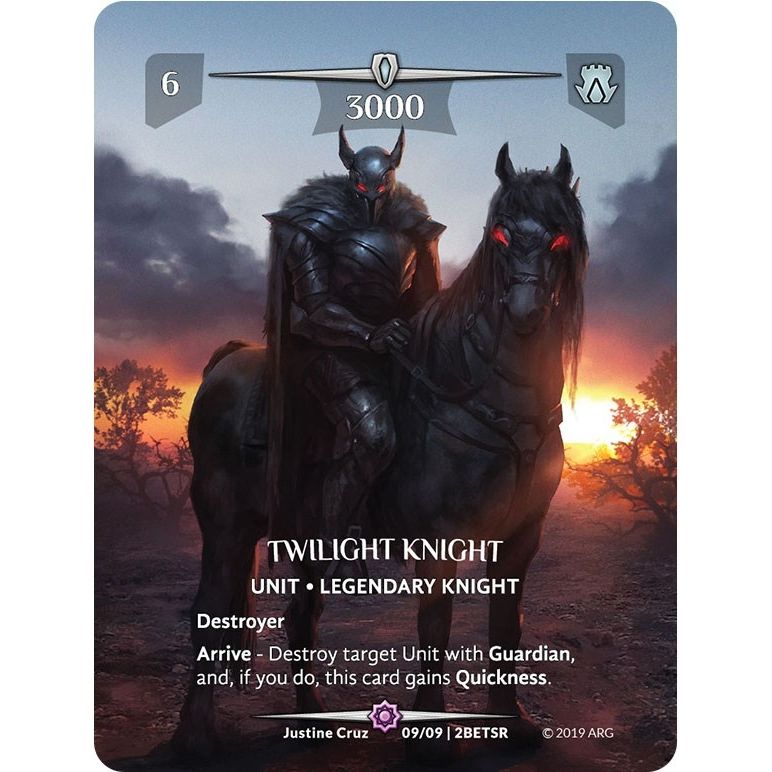 Image for Twilight Knight (SR) (09/09 | 2BETSR) (BET) - Argent Saga TCG