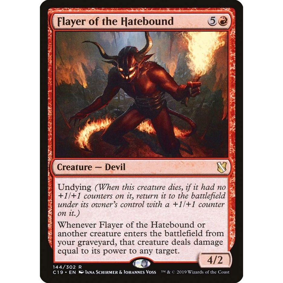 Image for Flayer of the Hatebound (144) (C19) - Magic: The Gathering