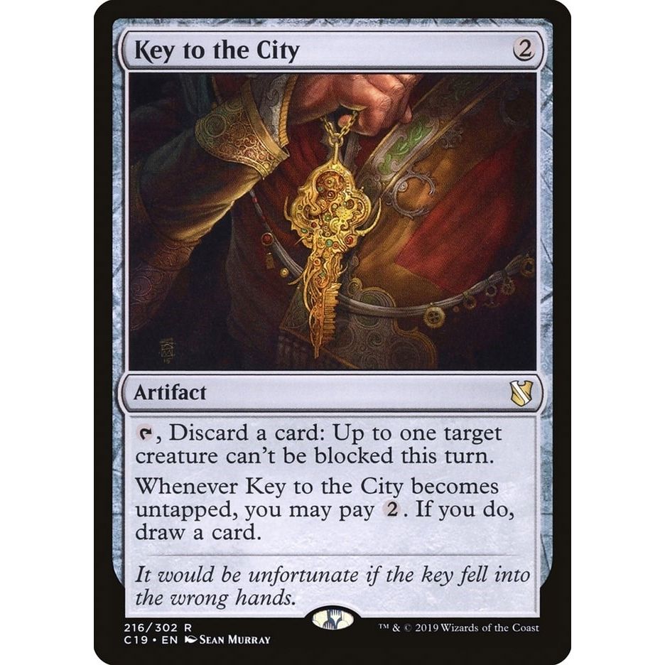 Image for Key to the City (216) (C19) - Magic: The Gathering