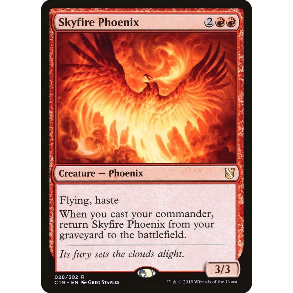 Image for Skyfire Phoenix (28) (C19) - Magic: The Gathering