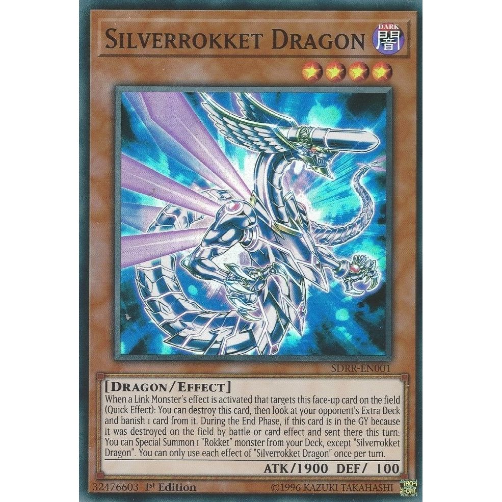 Image for Silverrokket Dragon (SDRR-EN001) (SDRR) - YuGiOh