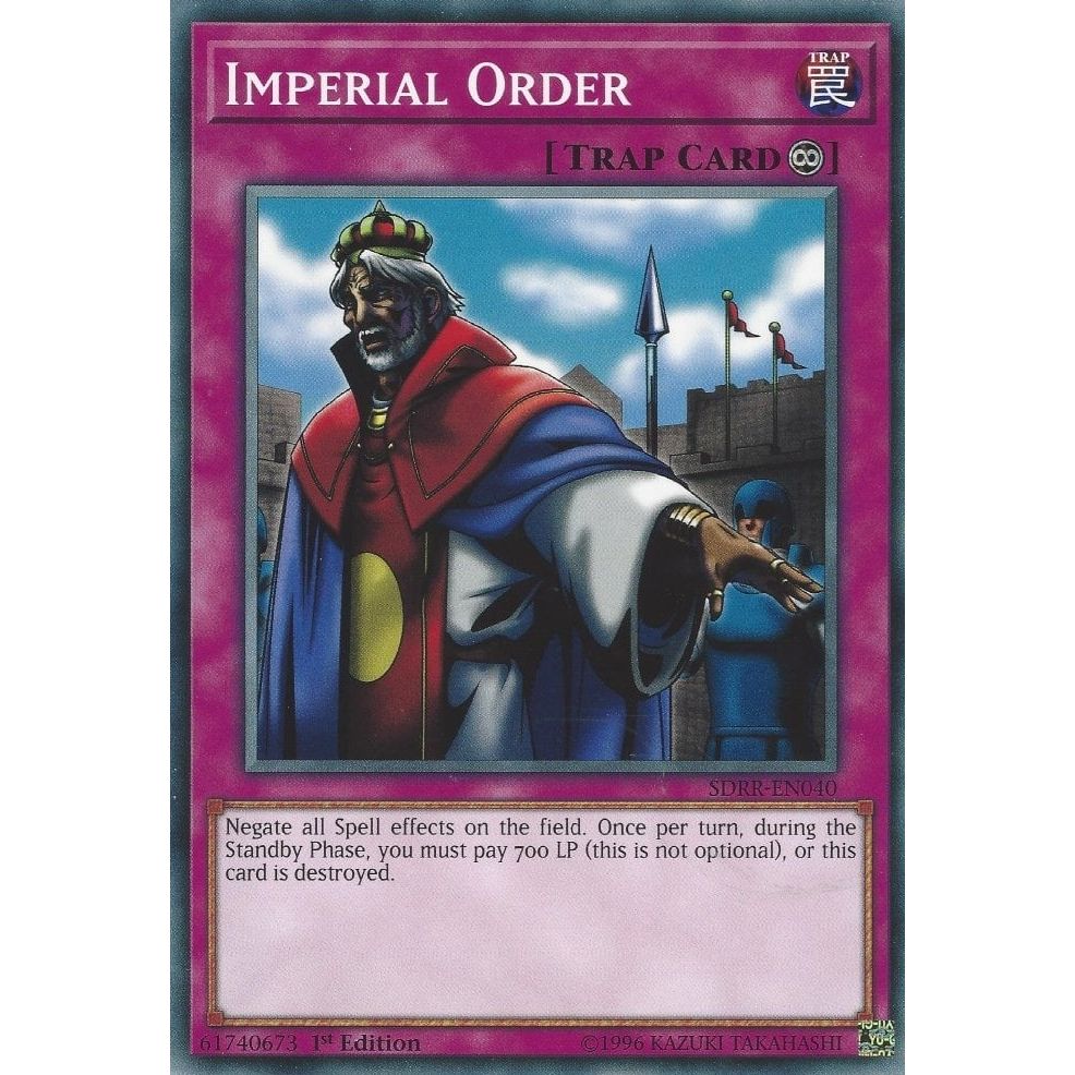 Image for Imperial Order (SDRR-EN040) (SDRR) - YuGiOh