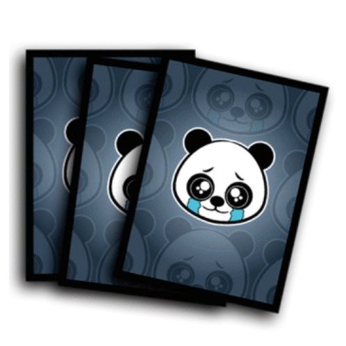 Image for Double Matte Art Sleeve - Sad Panda (50-Pack) - Card Sleeves