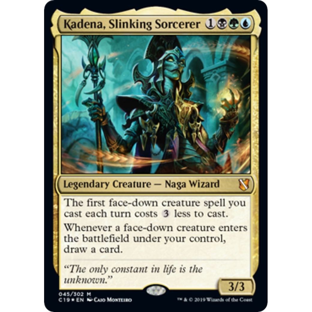 Image for Kadena, Slinking Sorcerer (Commander 2019) (45) (OVER) - Magic: The Gathering
