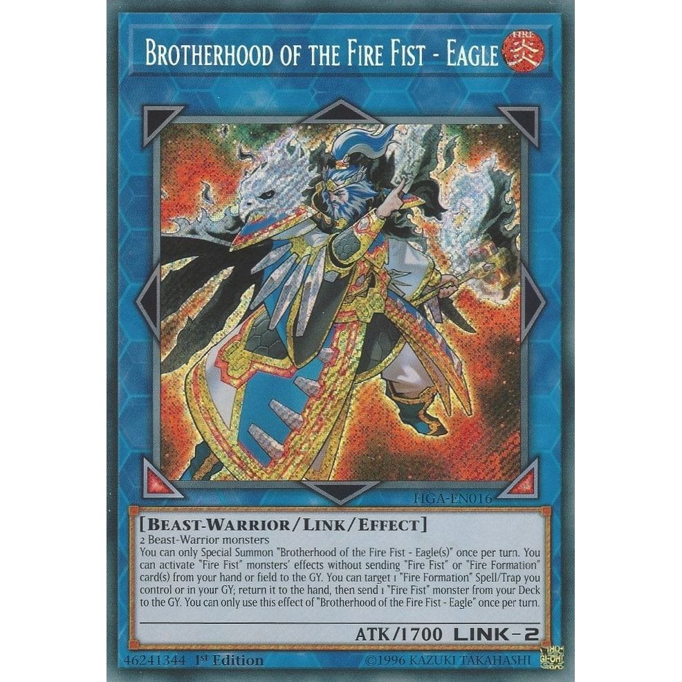 Image for Brotherhood of the Fire Fist - Eagle (FIGA-EN016) (FIGA) - YuGiOh