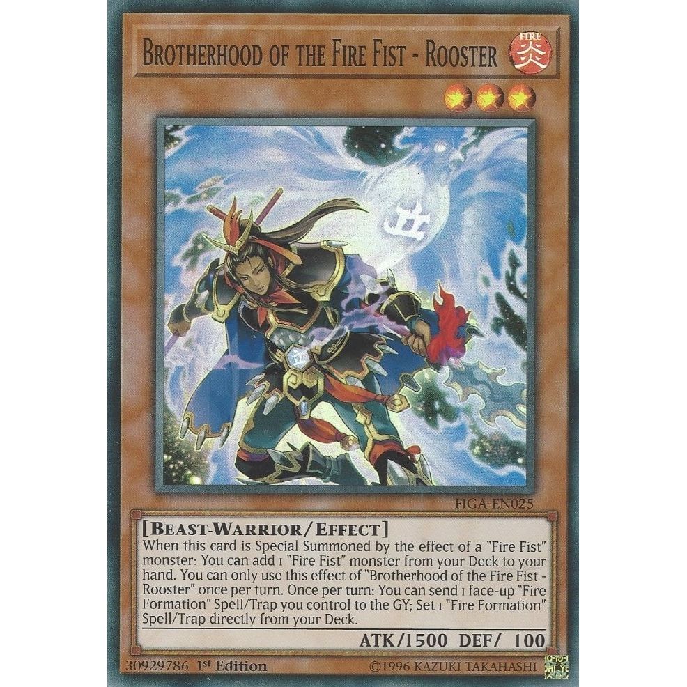 Image for Brotherhood of the Fire Fist - Rooster (FIGA-EN025) (FIGA) - YuGiOh