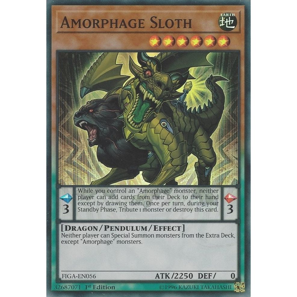 Image for Amorphage Sloth (FIGA-EN056) (FIGA) - YuGiOh