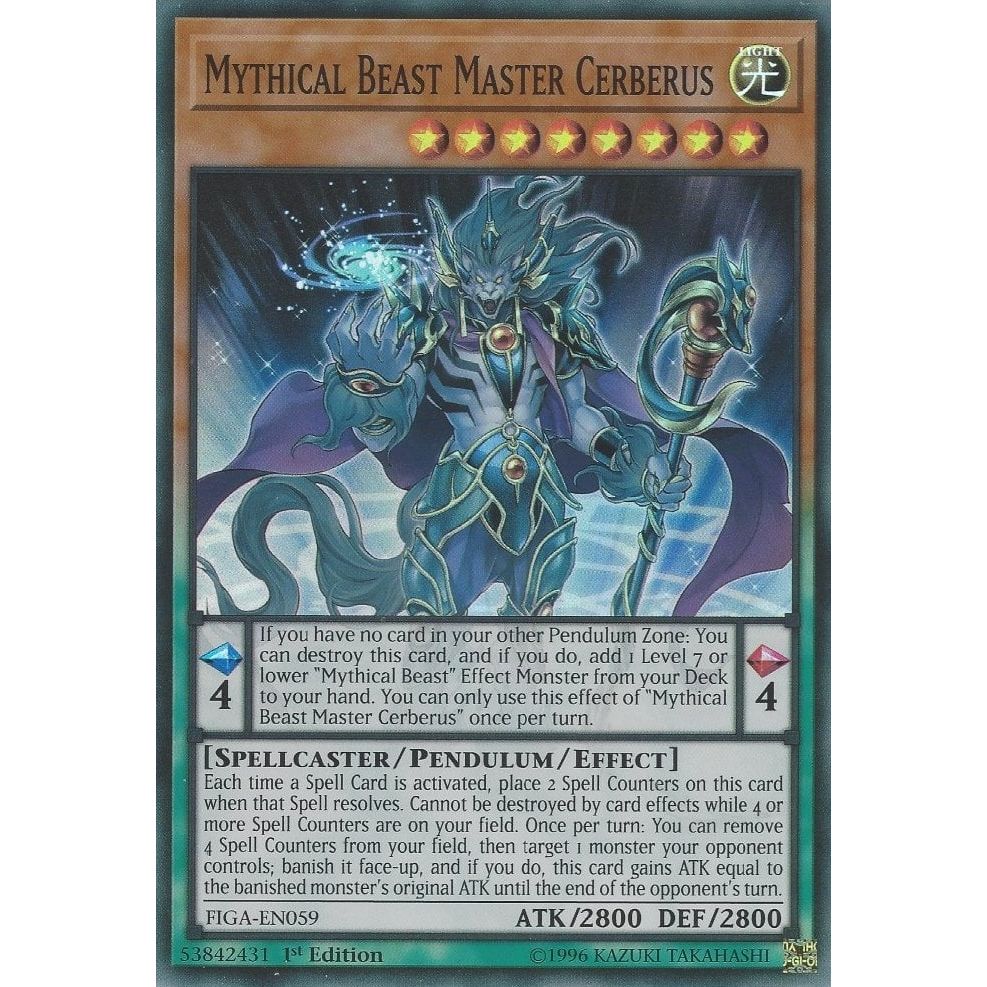 Image for Mythical Beast Master Cerberus (FIGA-EN059) (FIGA) - YuGiOh