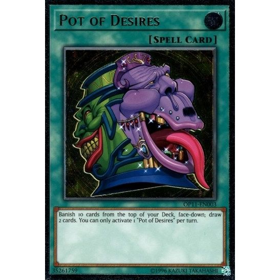 Image for Pot of Desires (UTR) (OP11-EN003) (OP11) - YuGiOh