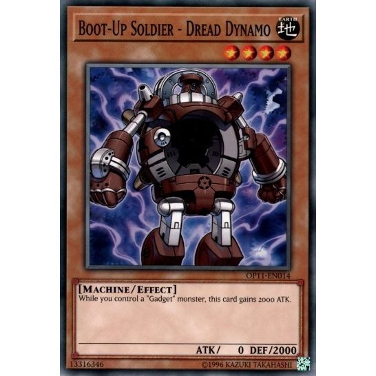 Image for Boot-Up Soldier - Dread Dynamo (OP11-EN014) (OP11) - YuGiOh