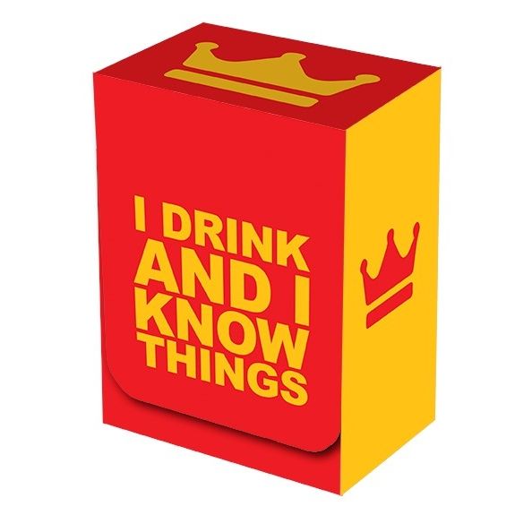 Image for Deck Box - I Drink and I Know Things - Deck Boxes