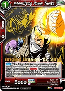 Image for Intensifying Power Trunks (Origins 2019) (BT4-012_PR) (TPR) - Dragon Ball Super: Masters