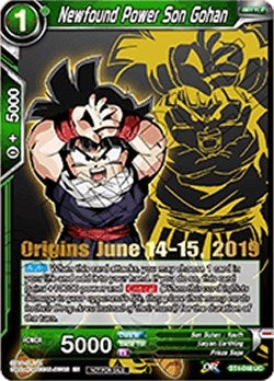 Image for Newfound Power Son Gohan (Origins 2019) (BT4-048_PR) (TPR) - Dragon Ball Super: Masters