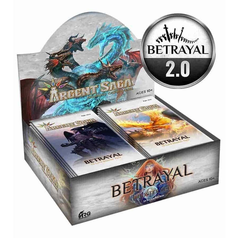 Image for Argent Saga TCG: Betrayal 2.0 Booster Box - Argent Saga TCG