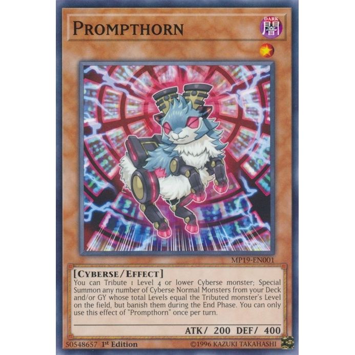 Image for Prompthorn (MP19-EN001) (MP19) - YuGiOh