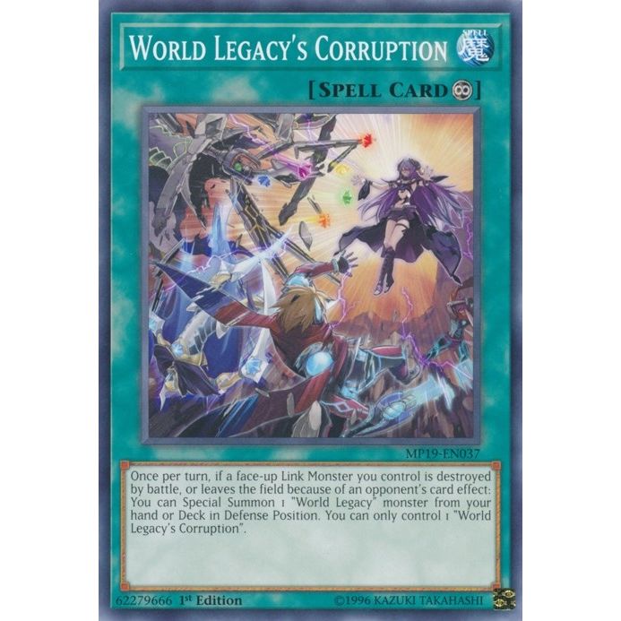 Image for World Legacy's Corruption (MP19-EN037) (MP19) - YuGiOh