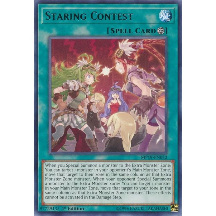 Image for Staring Contest (MP19-EN042) (MP19) - YuGiOh