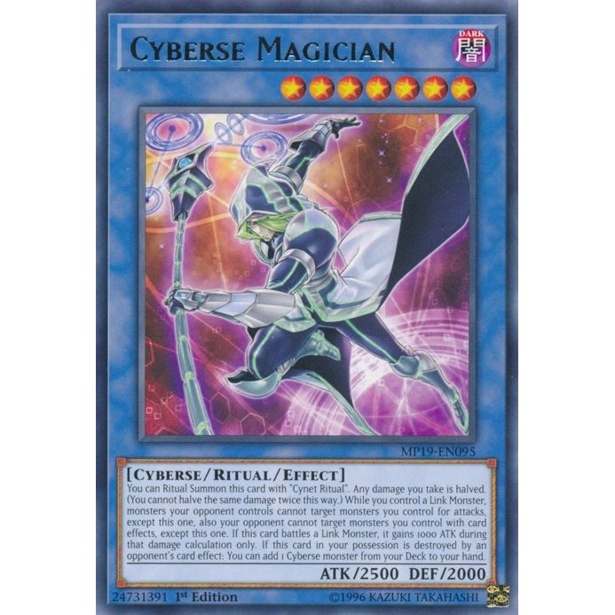 Image for Cyberse Magician (MP19-EN095) (MP19) - YuGiOh