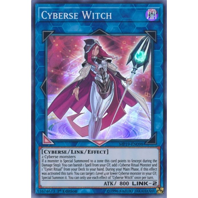 Image for Cyberse Witch (MP19-EN098) (MP19) - YuGiOh