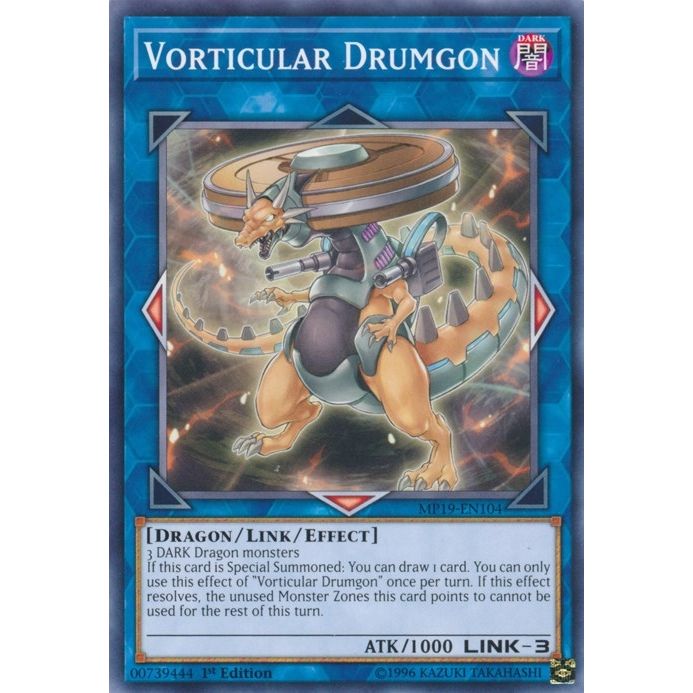 Image for Vorticular Drumgon (MP19-EN104) (MP19) - YuGiOh
