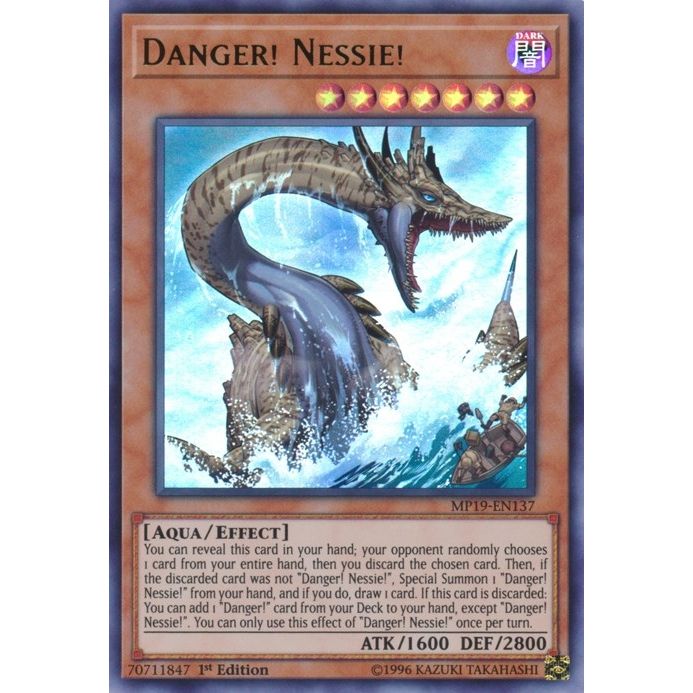 Image for Danger! Nessie! (MP19-EN137) (MP19) - YuGiOh