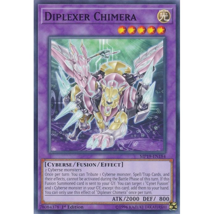 Image for Diplexer Chimera (MP19-EN184) (MP19) - YuGiOh