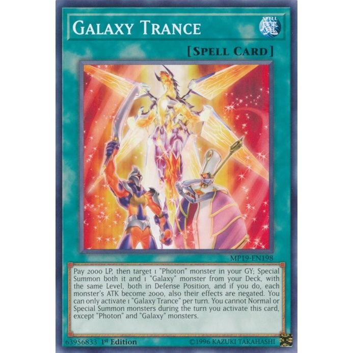 Image for Galaxy Trance (MP19-EN198) (MP19) - YuGiOh