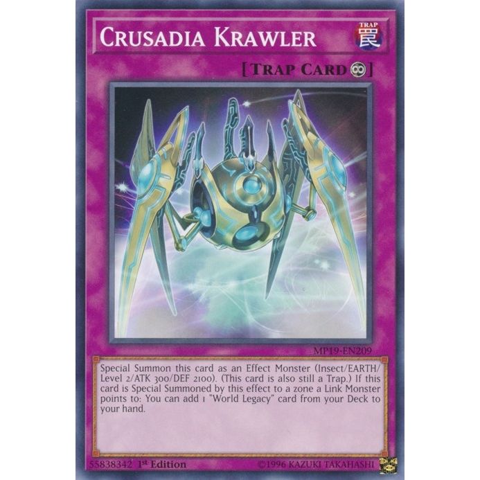 Image for Crusadia Krawler (MP19-EN209) (MP19) - YuGiOh