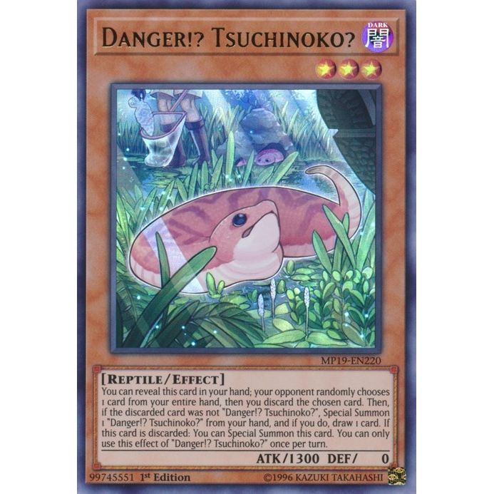 Image for Danger!? Tsuchinoko? (MP19-EN220) (MP19) - YuGiOh