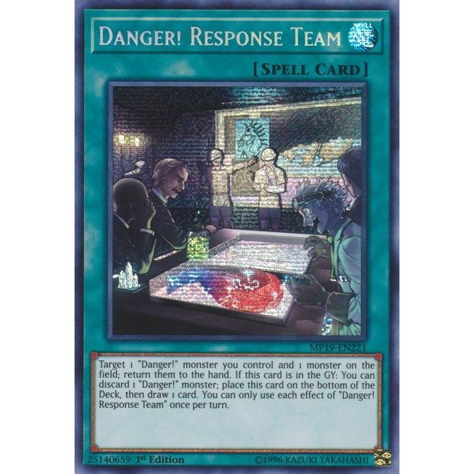 Image for Danger! Response Team (MP19-EN221) (MP19) - YuGiOh