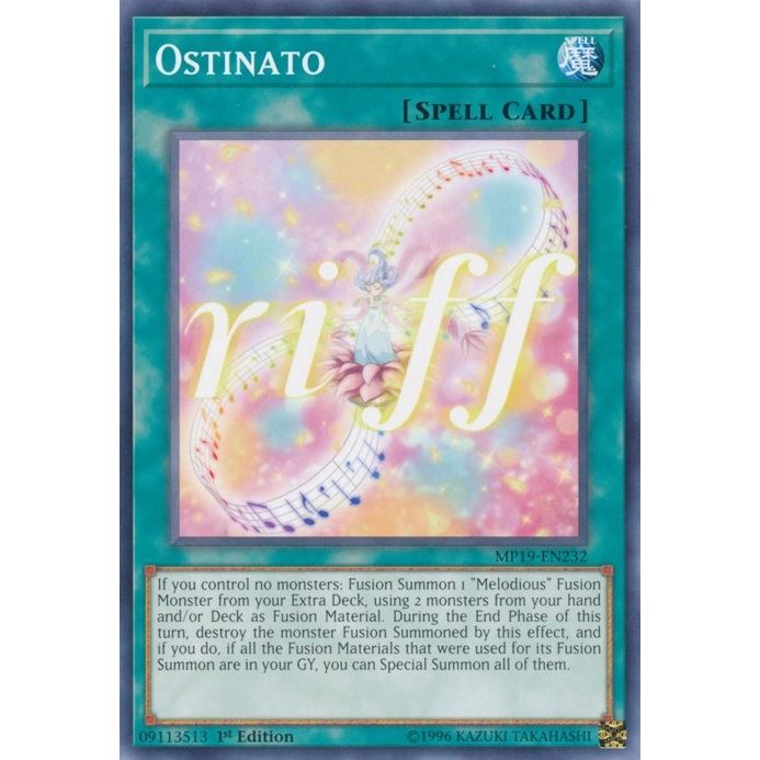 Image for Ostinato (MP19-EN232) (MP19) - YuGiOh