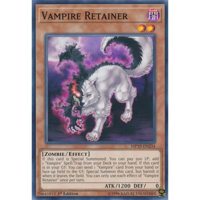 Image for Vampire Retainer (MP19-EN234) (MP19) - YuGiOh
