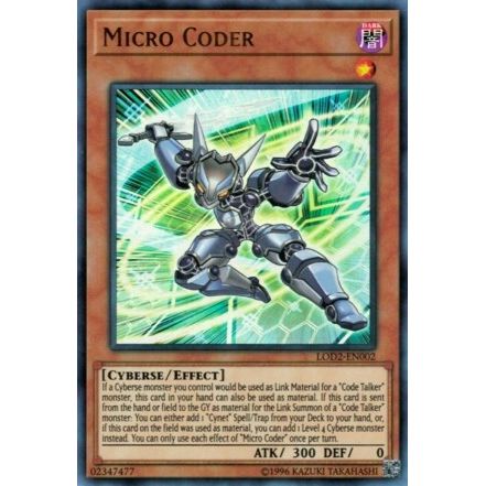 Image for Micro Coder (LOD2-EN002) (VDP) - YuGiOh