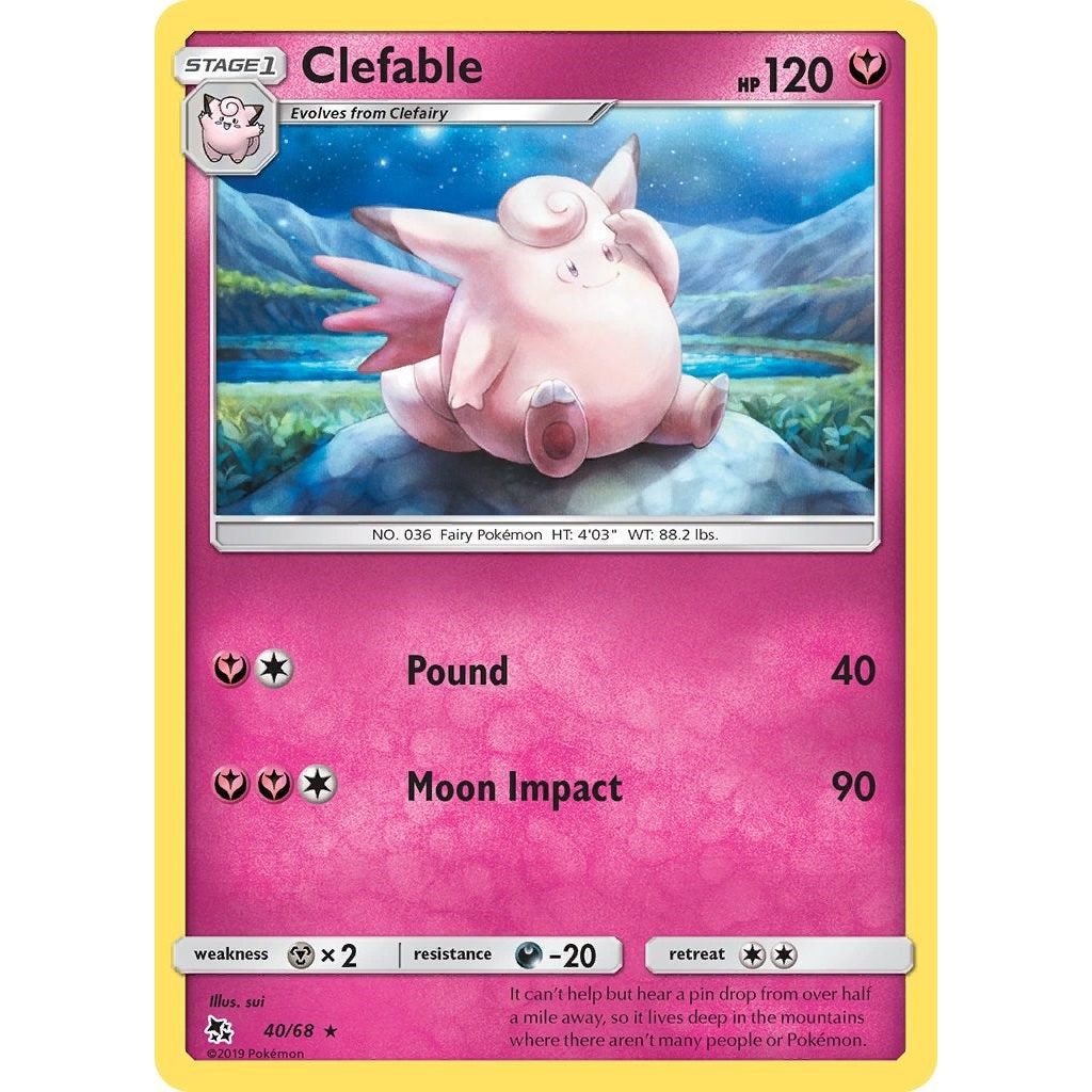 Image for Clefable (40/68) (HIF) - Pokemon