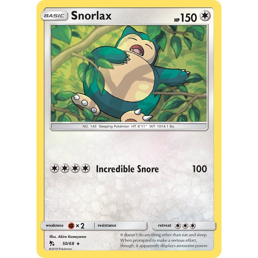 Image for Snorlax (50/68) (HIF) - Pokemon