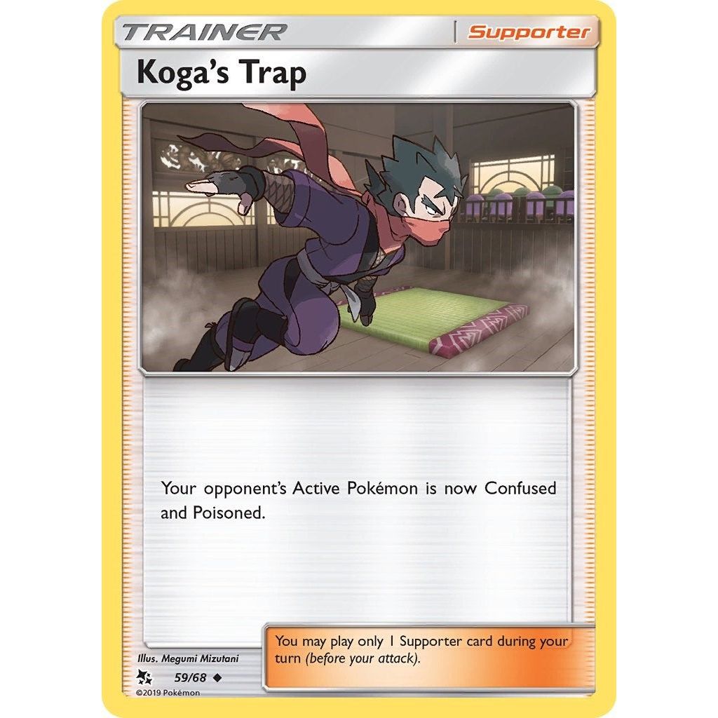 Image for Koga's Trap (59/68) (HIF) - Pokemon