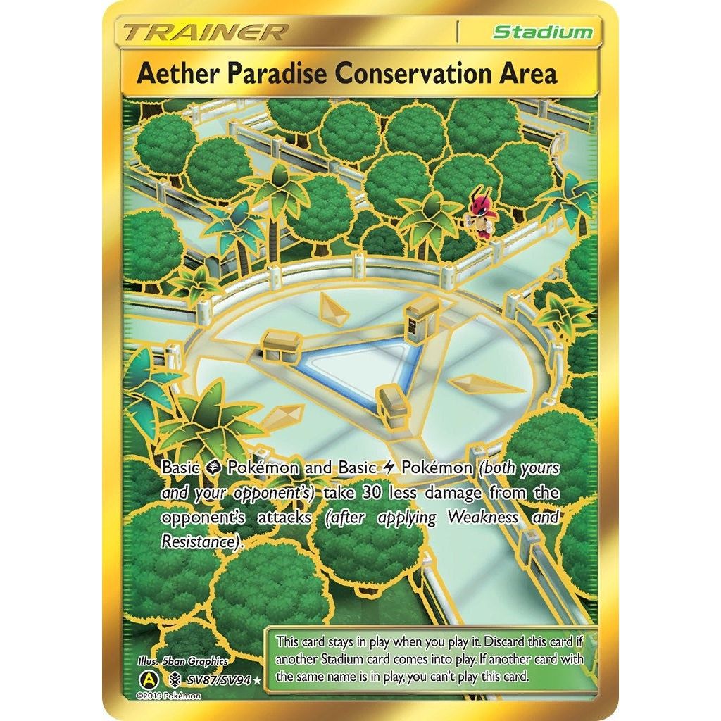 Image for Aether Paradise Conservation Area (SV87/SV94) (HIF:SV) - Pokemon