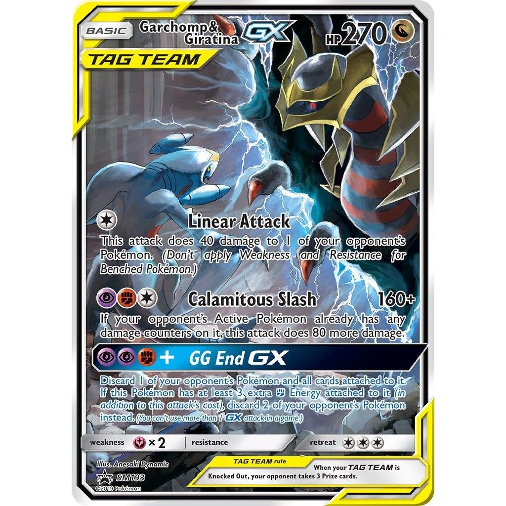 Image for Garchomp & Giratina GX - SM193 (SM193) (SMP) - Pokemon