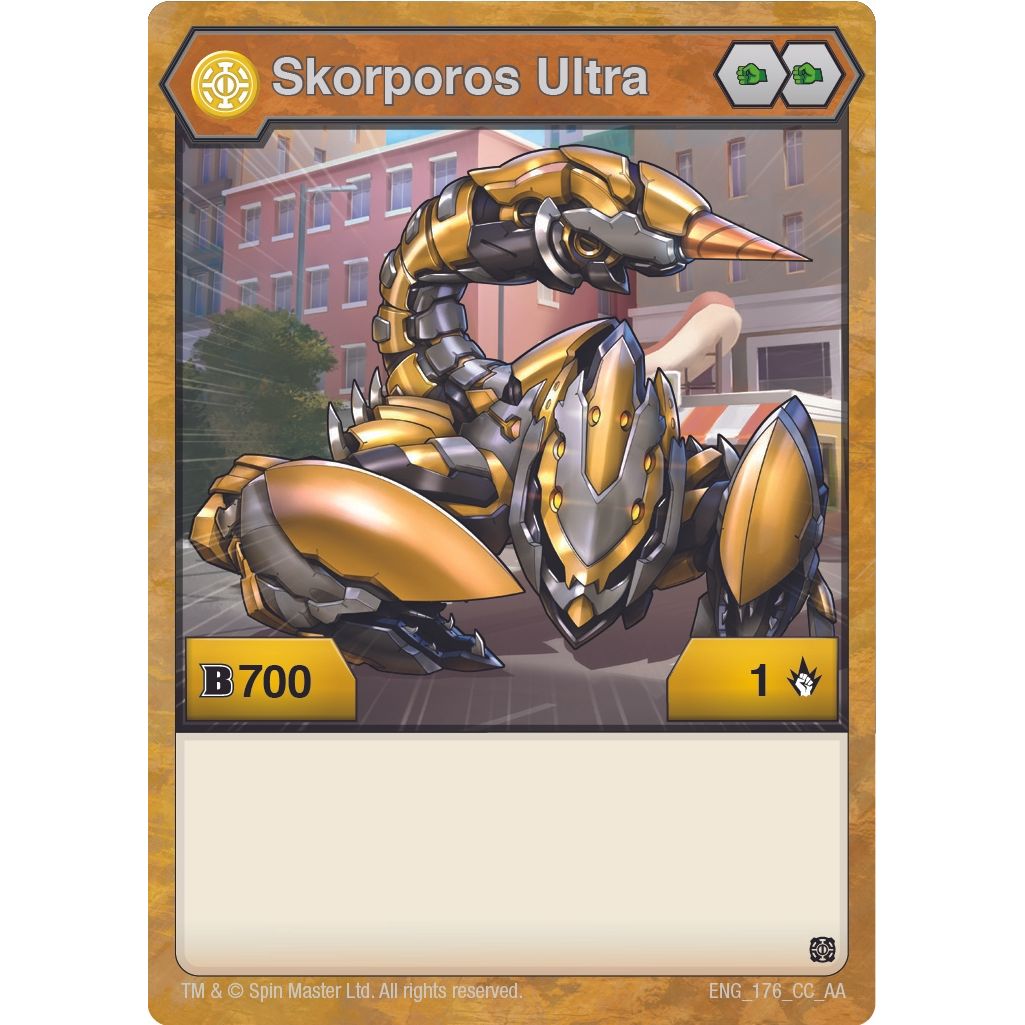 Image for Skorporos Ultra (176) (AA) - Bakugan TCG