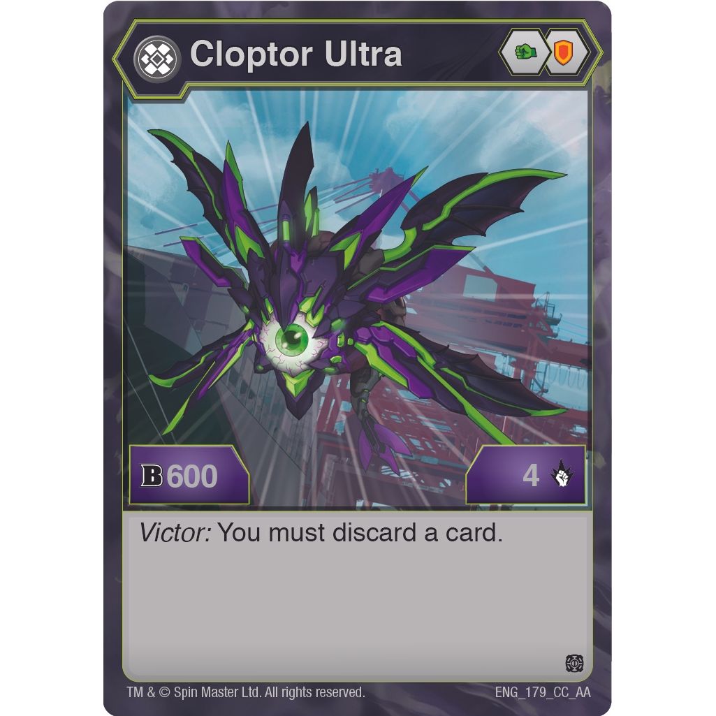 Image for Cloptor Ultra (179) (179) (AA) - Bakugan TCG