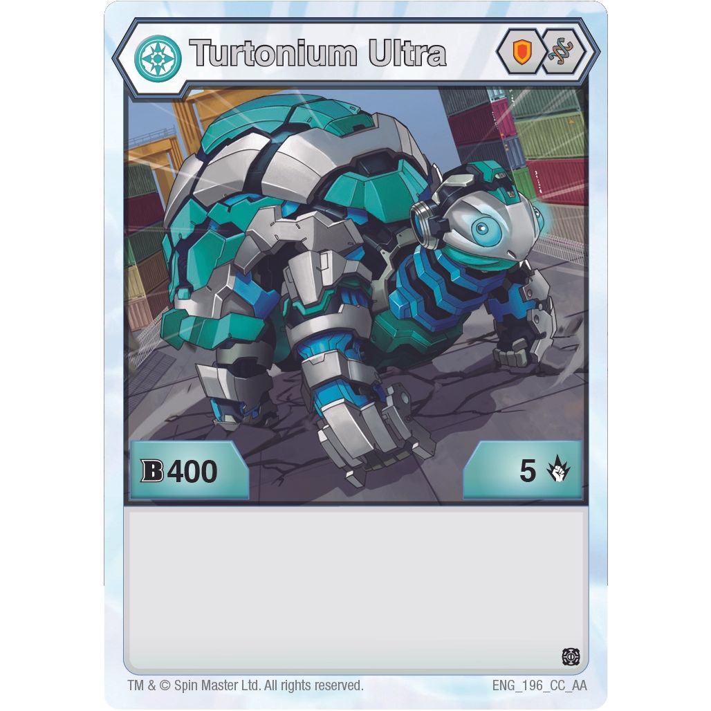 Image for Turtonium Ultra (196) (AA) - Bakugan TCG