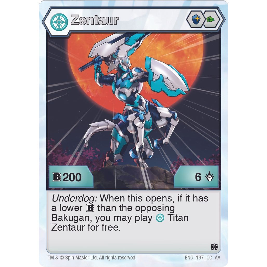 Image for Zentaur (197) (AA) - Bakugan TCG