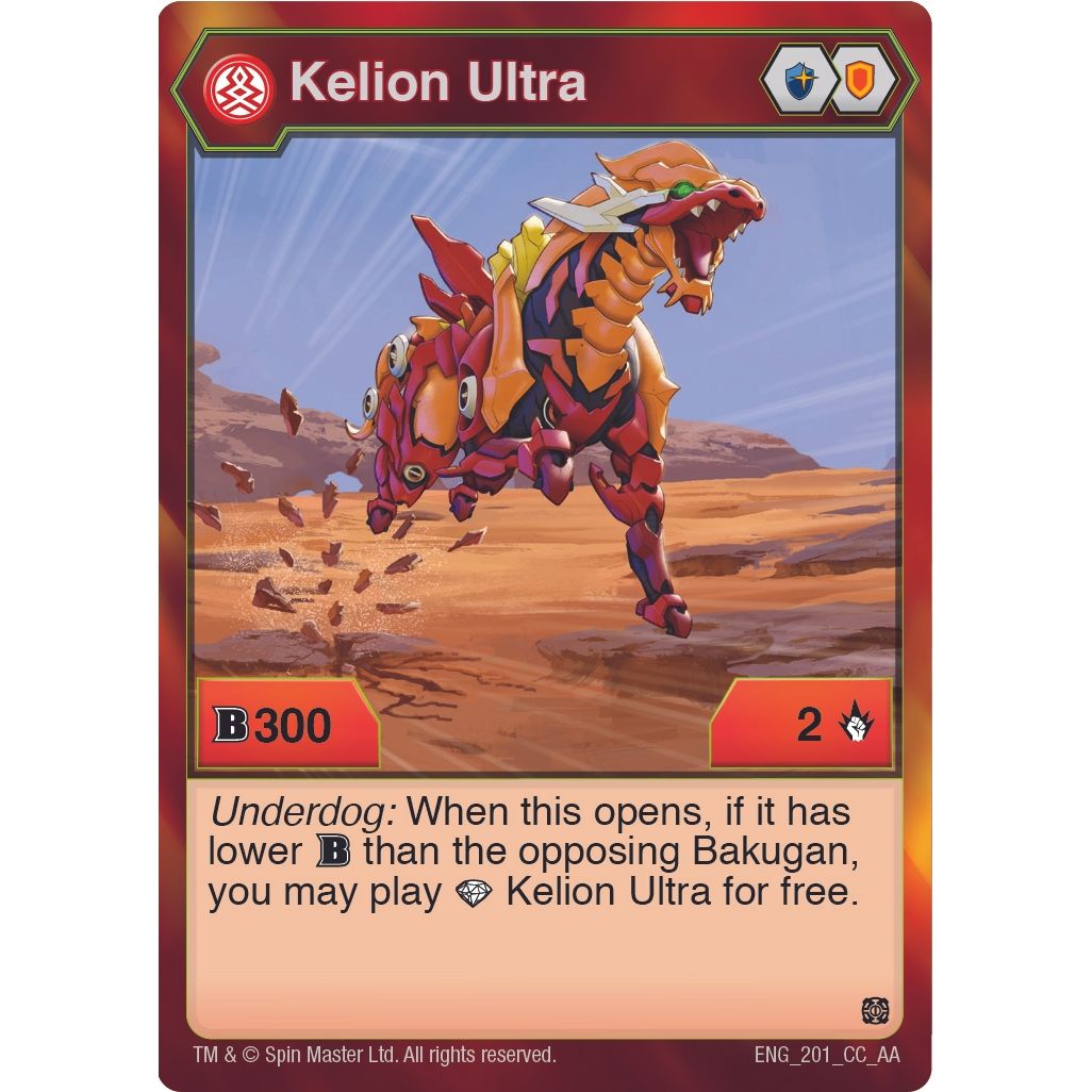 Image for Kelion Ultra (201) (201) (AA) - Bakugan TCG