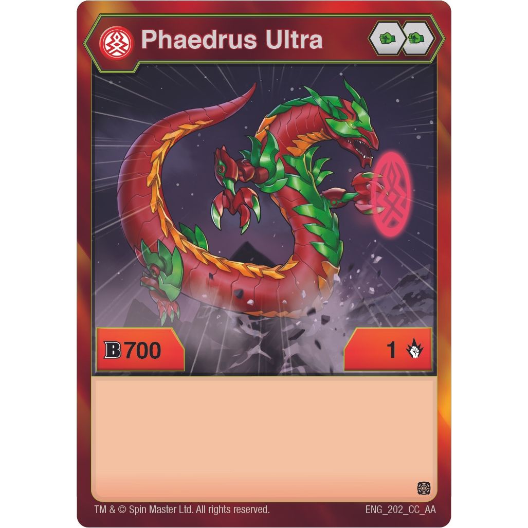 Image for Phaedrus Ultra (202) (202) (AA) - Bakugan TCG