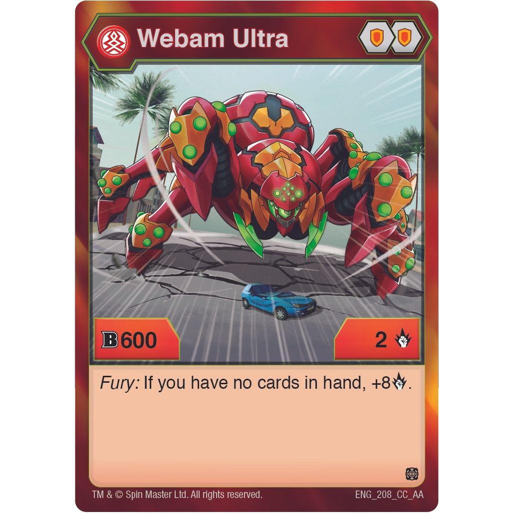 Image for Webam Ultra (208) (AA) - Bakugan TCG