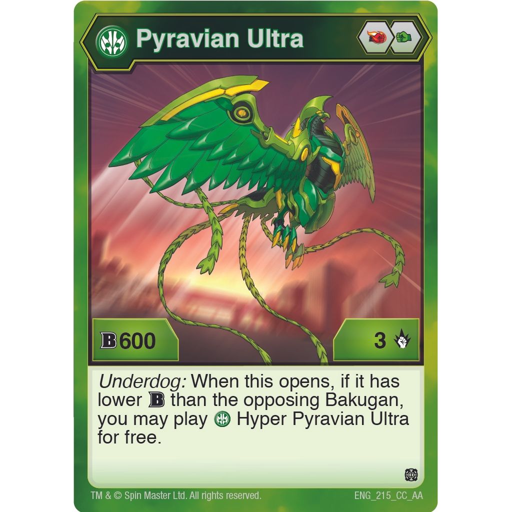 Image for Pyravian Ultra (215) (215) (AA) - Bakugan TCG