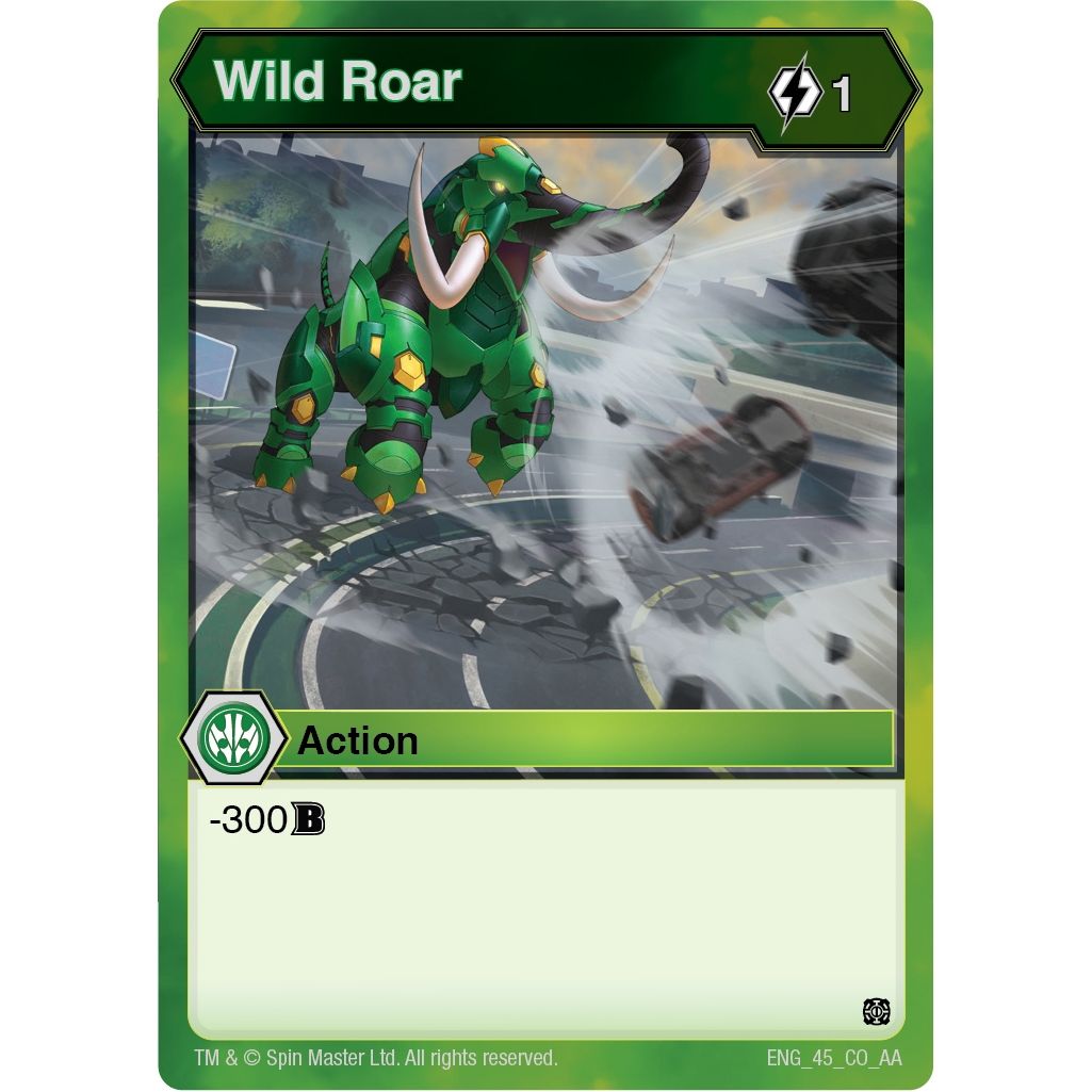 Image for Wild Roar (45) (AA) - Bakugan TCG