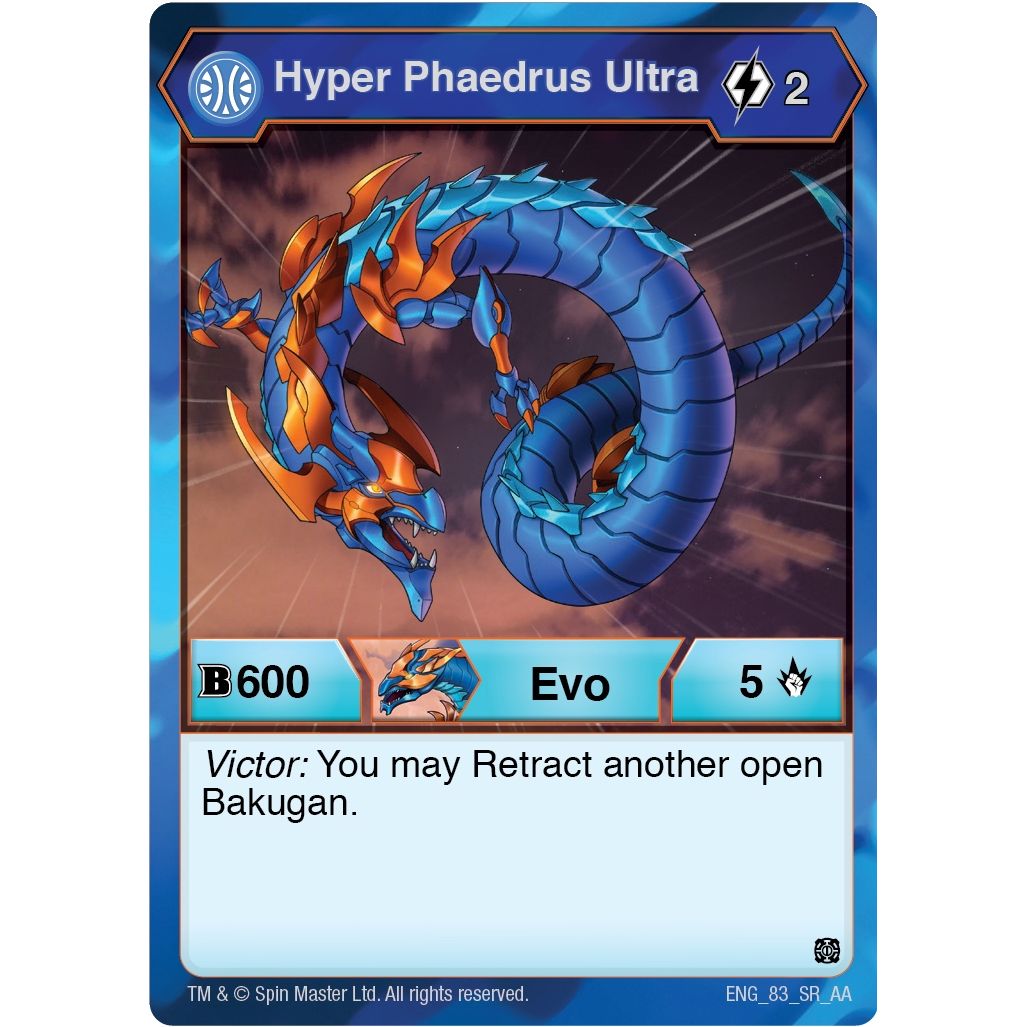 Image for Hyper Phaedrus Ultra (83) (AA) - Bakugan TCG
