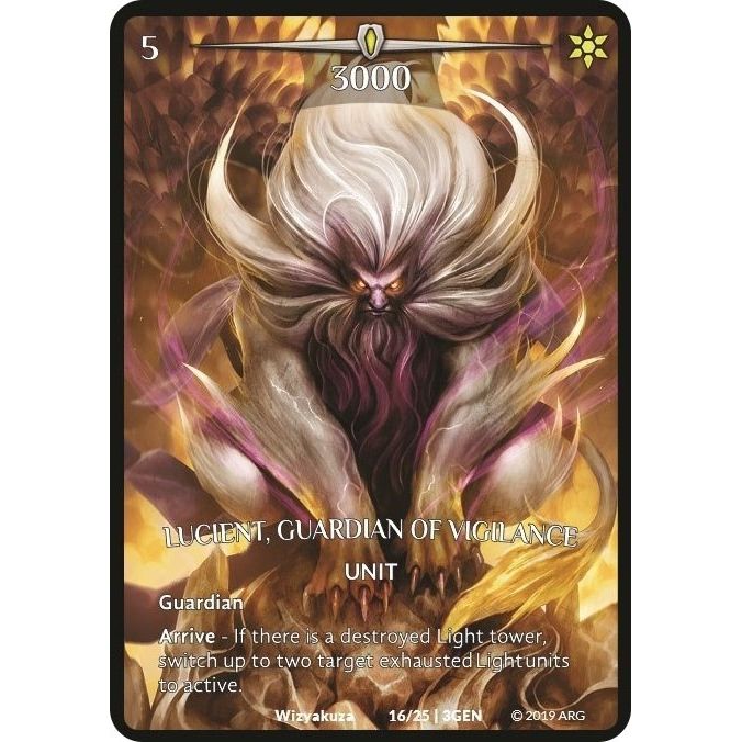 Image for Lucient, Guardian of Vigilance (16/25 | 3GEN) (GEN) - Argent Saga TCG