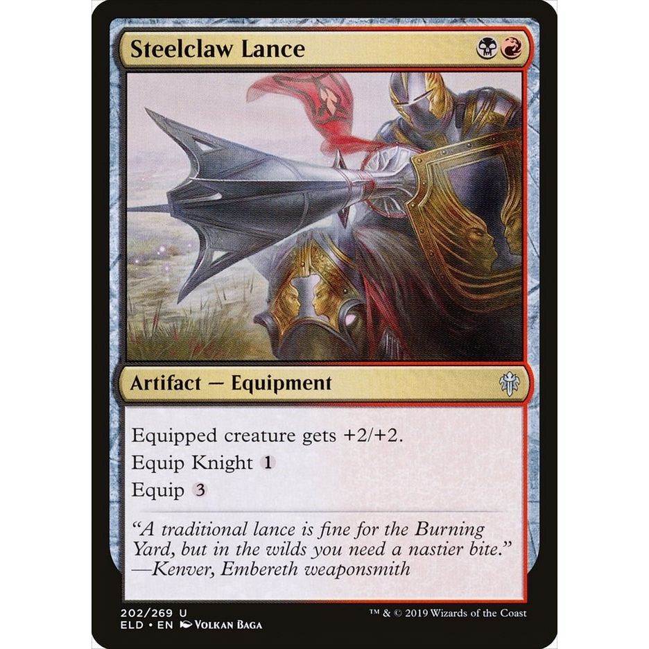 Image for Steelclaw Lance (202) (ELD) - Magic: The Gathering